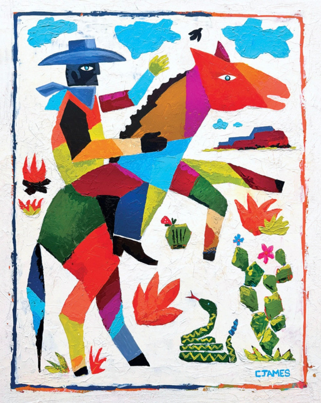 Origami Cowboy