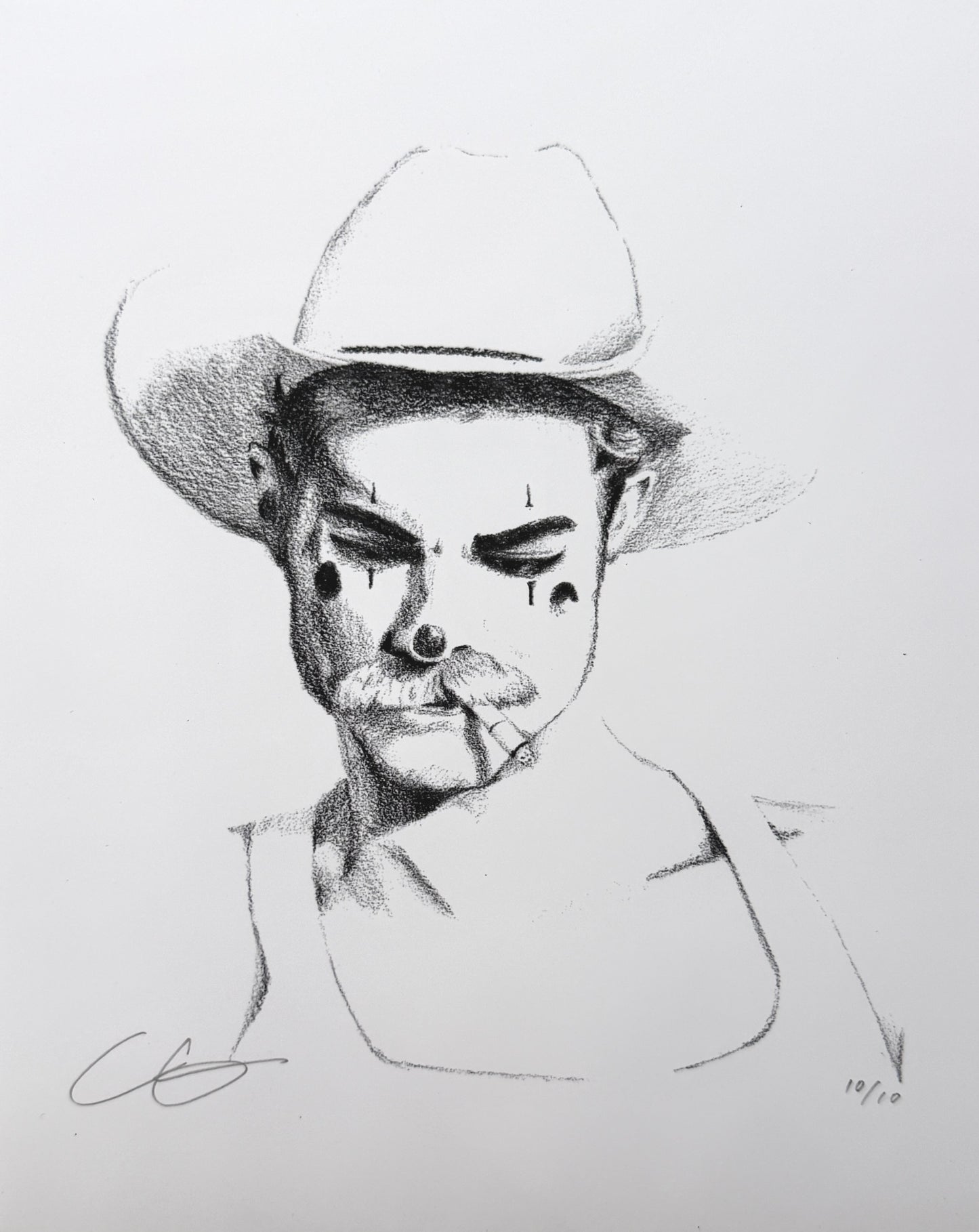 Clown Rodeo Print