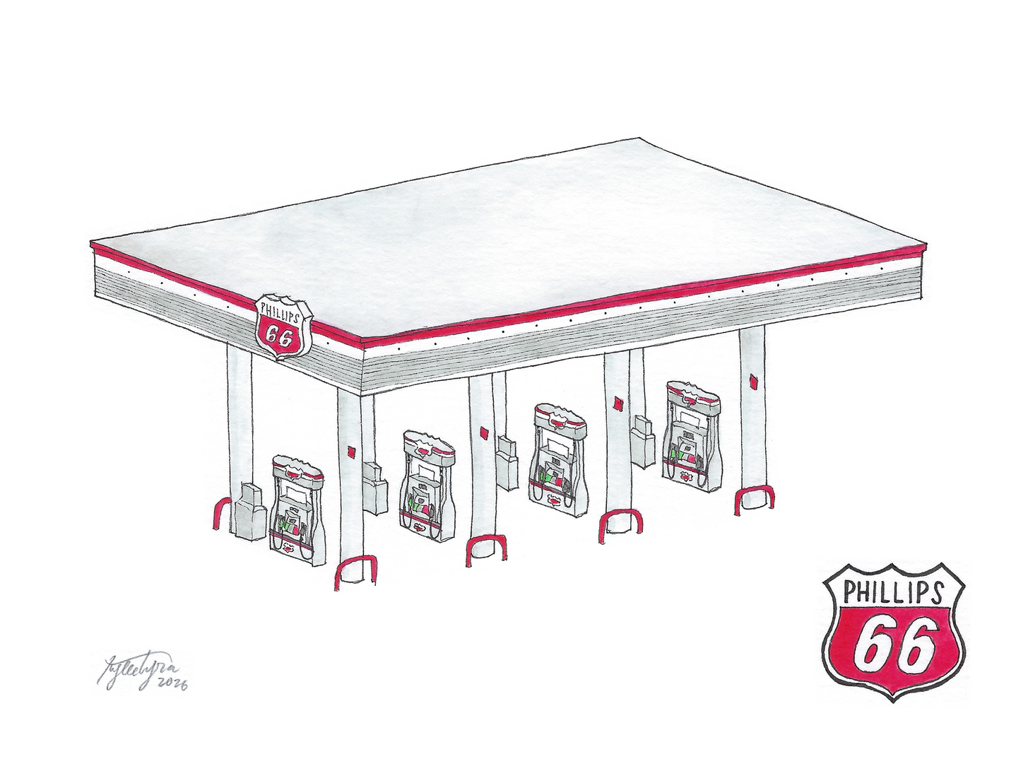 Pit Stop Series 03 - Phillips 66