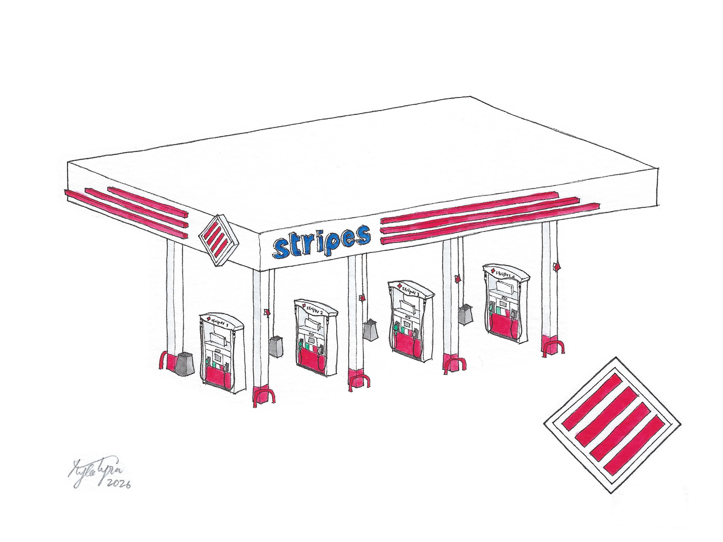 Pit Stop Series 04 - Stripes