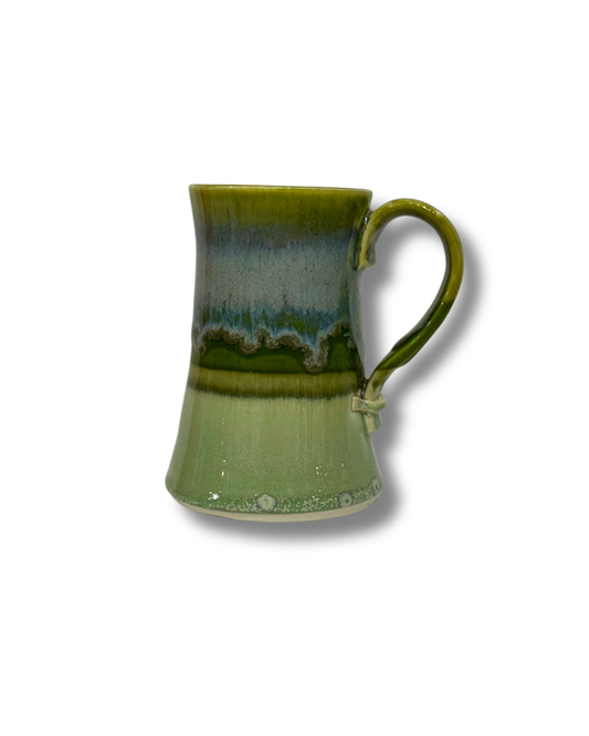 Olive and Seafoam Mug