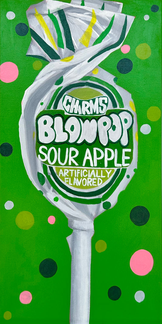 Sour Apple Blow Pop