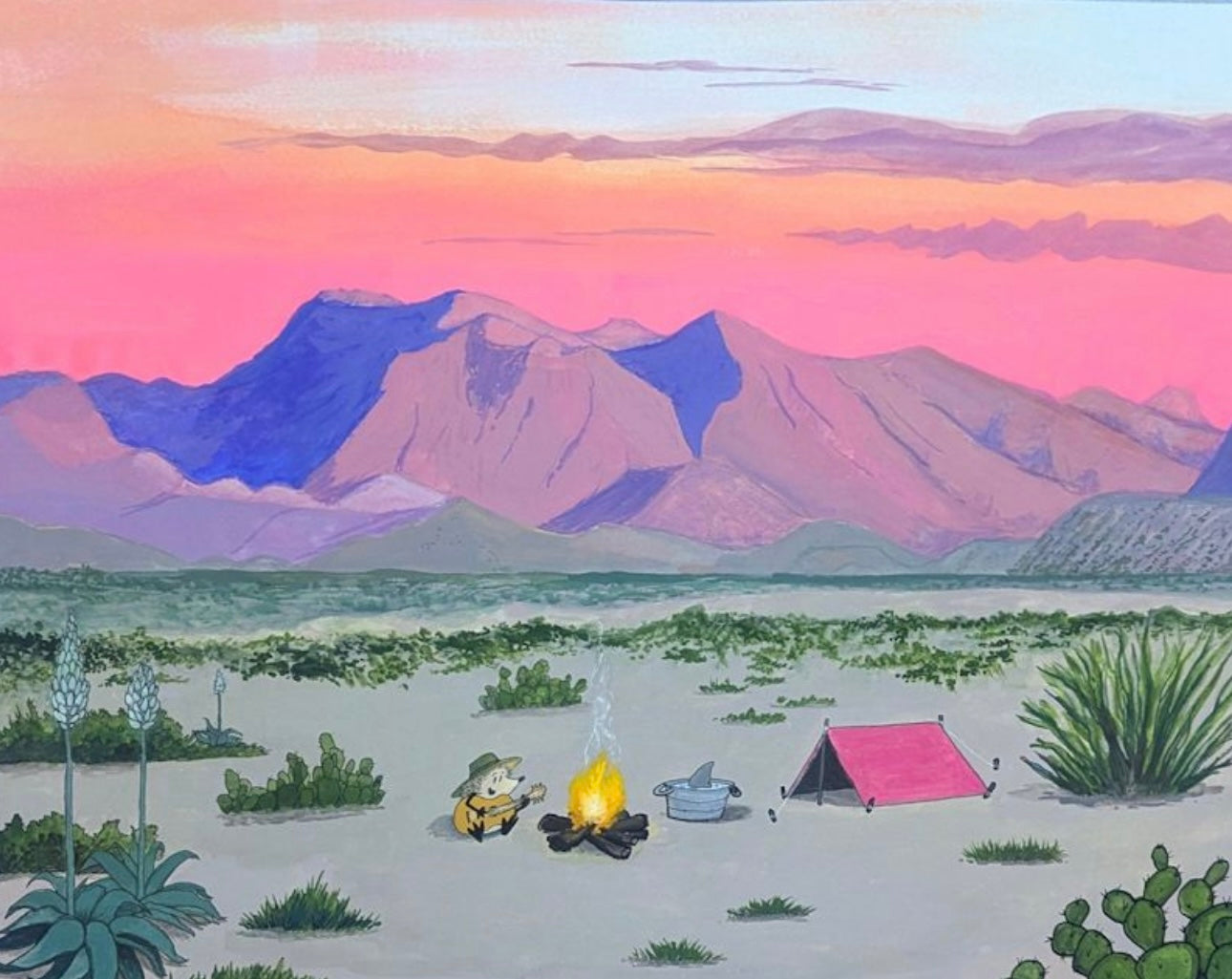 Chisos Camping