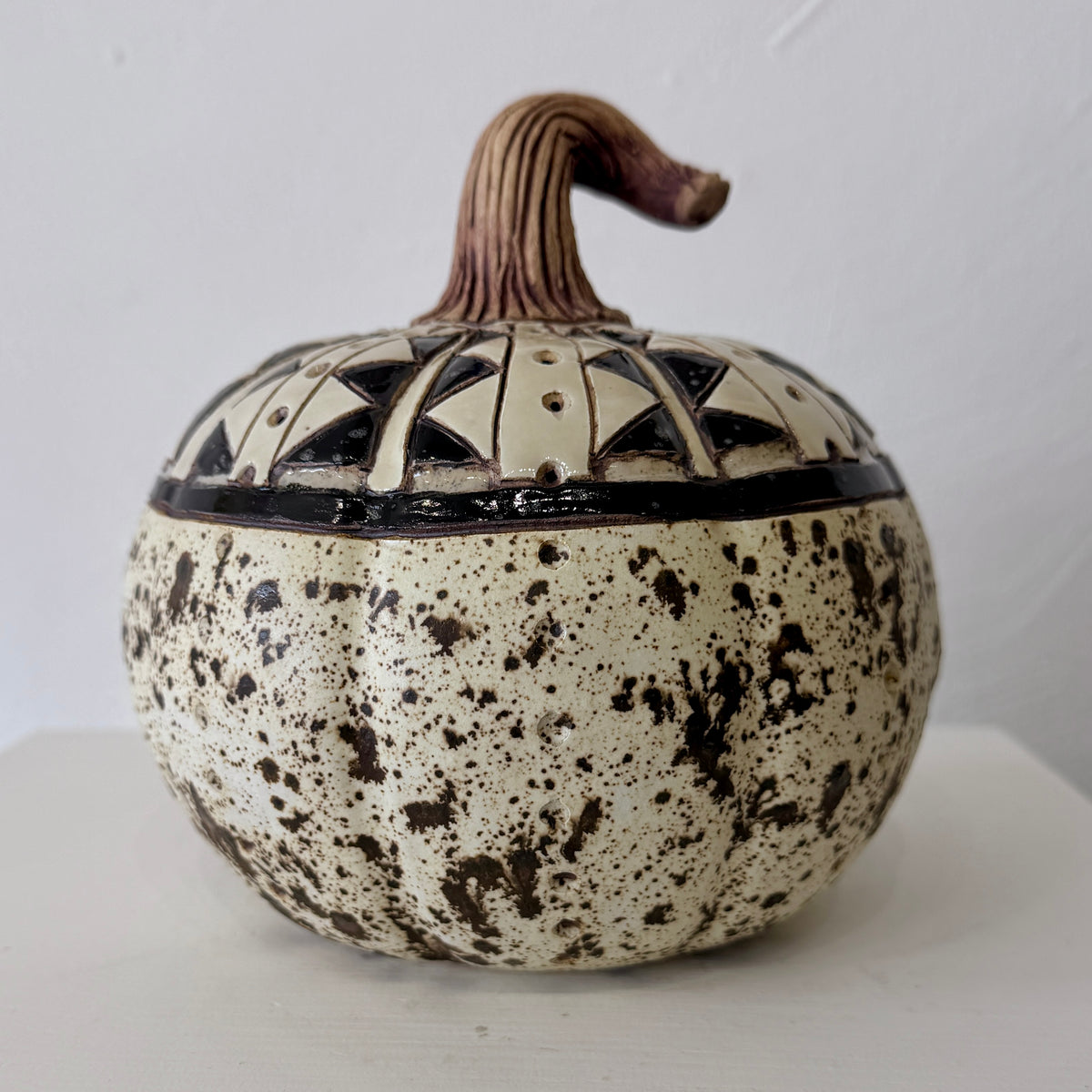 Sgraffito Pumpkin