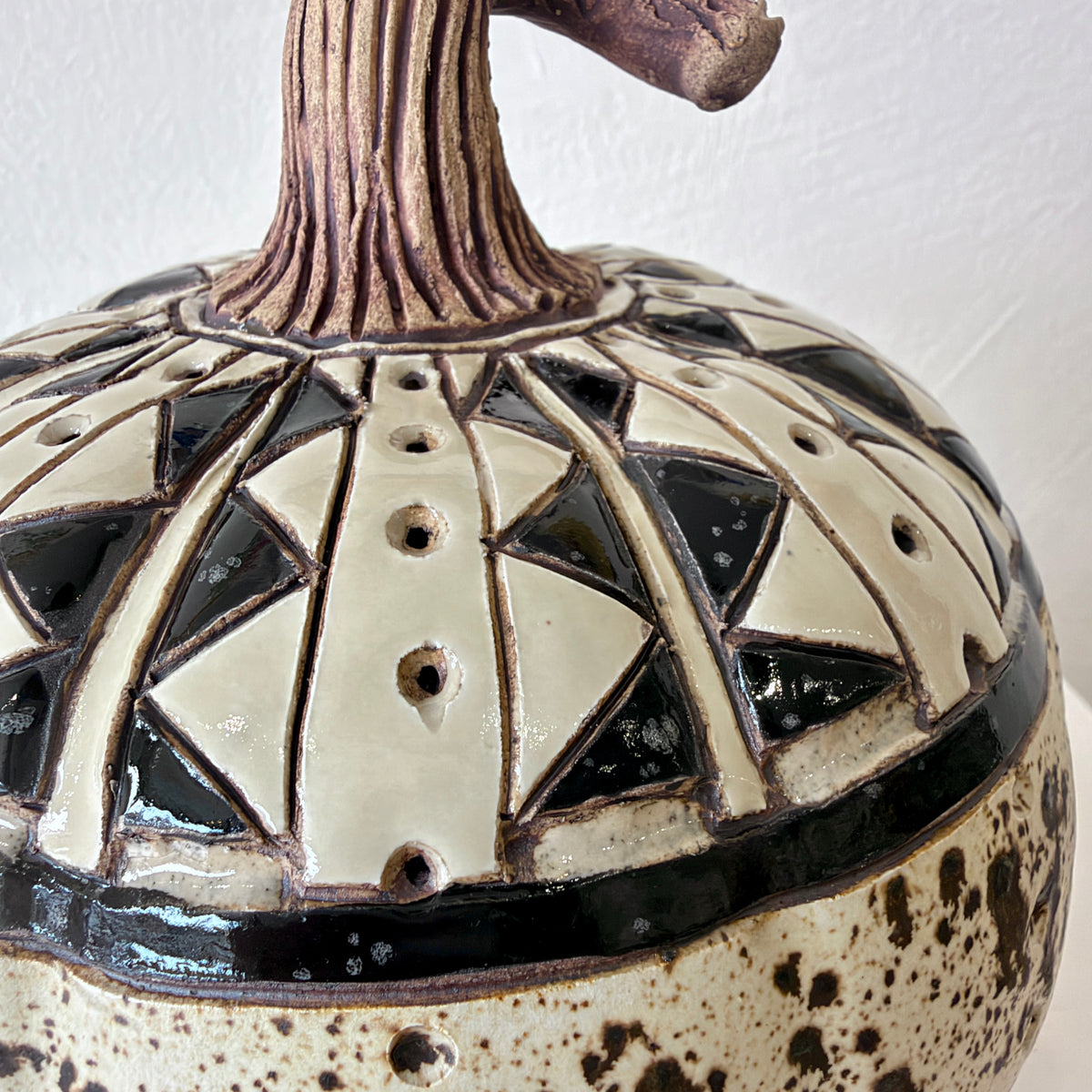 Sgraffito Pumpkin