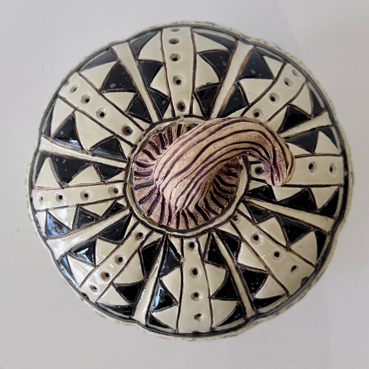 Sgraffito Pumpkin