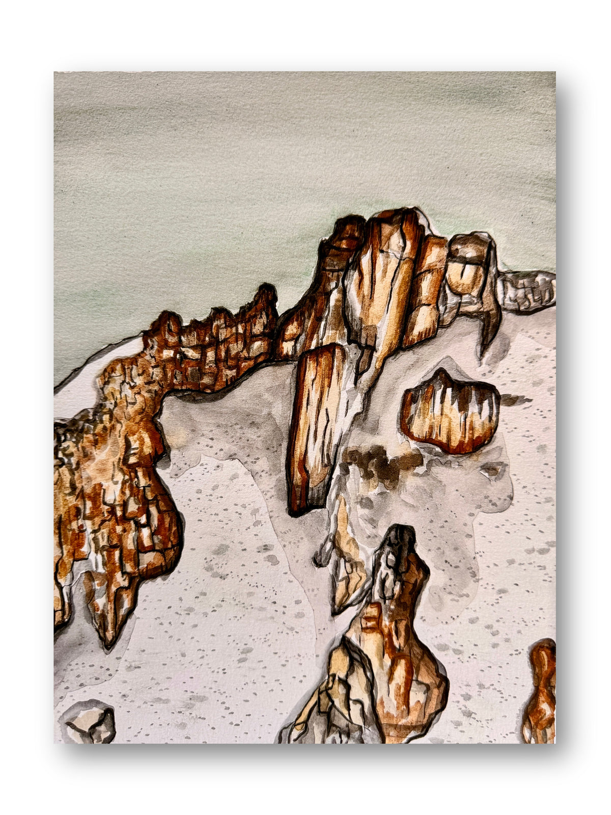 Upon the Summit Print