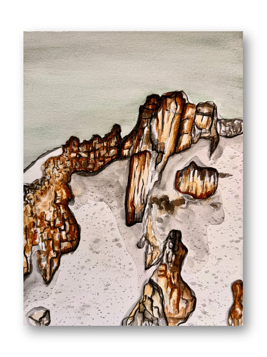Upon the Summit Print