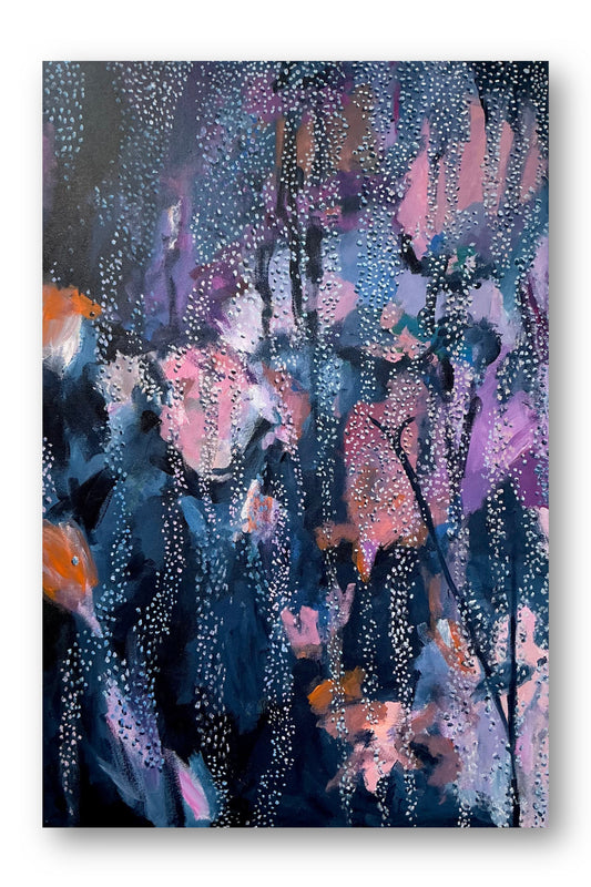 Caught in the Rain Print