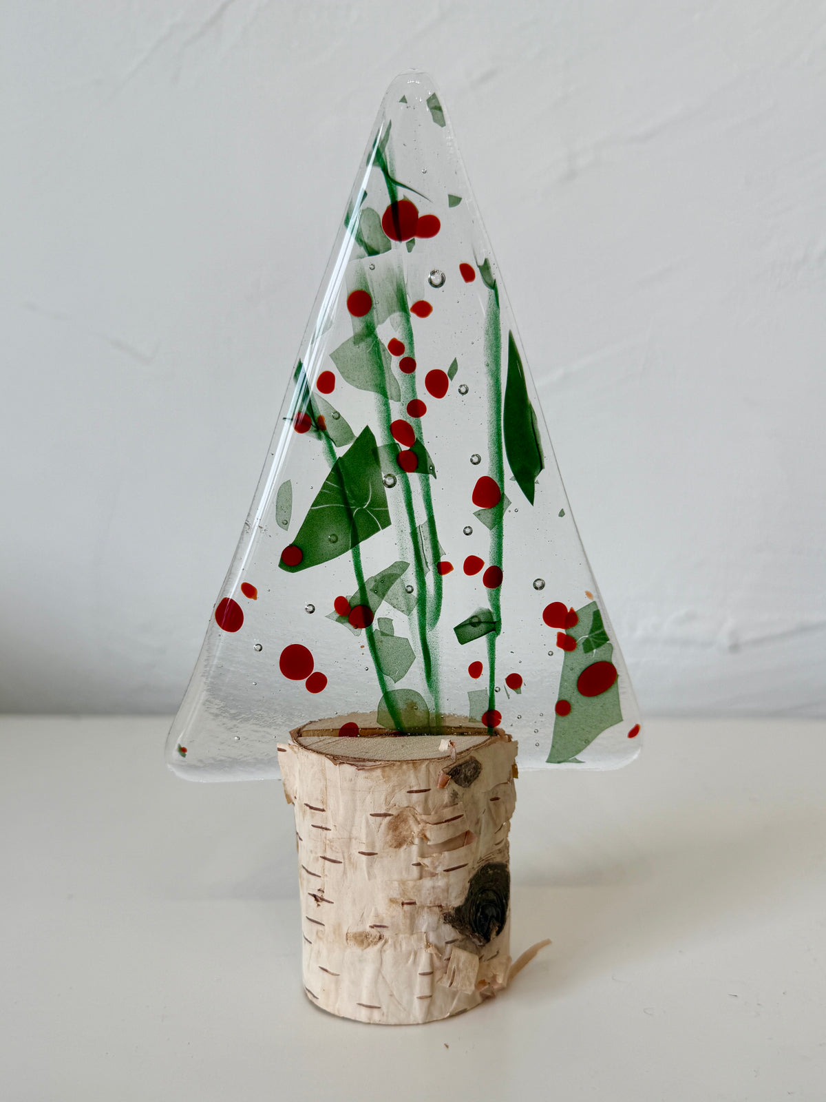Glass Christmas Trees