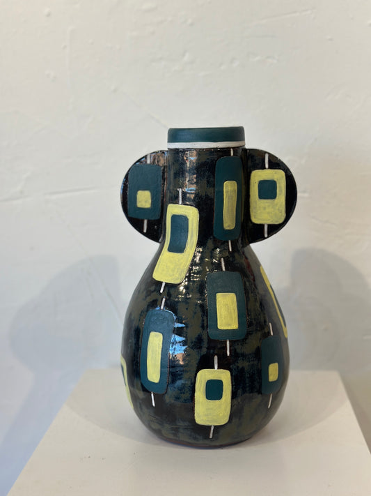 Contemporary Green Vase II
