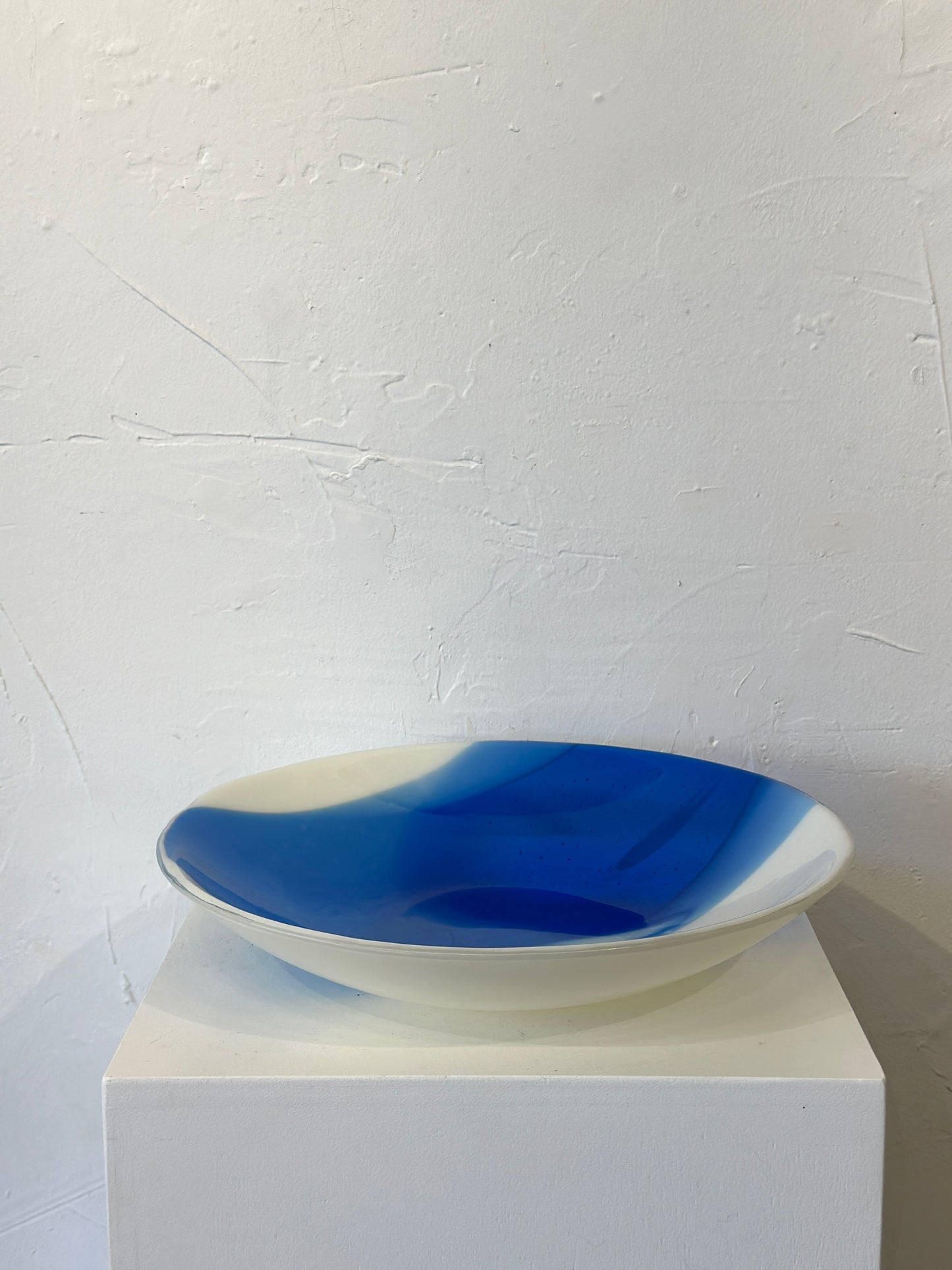 Iceberg Fused Glass Bowl