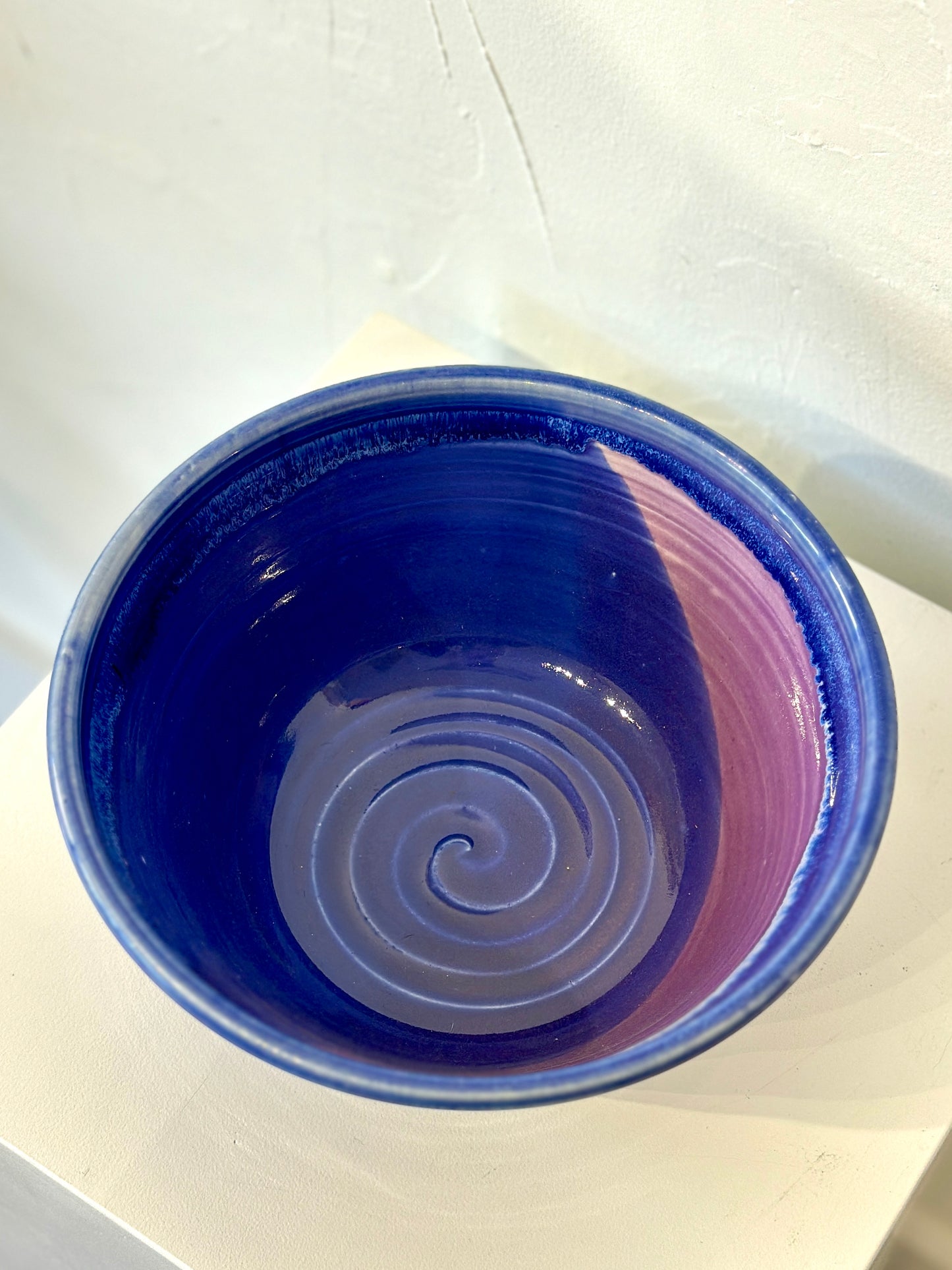Dark Blue Ceramic Bowl