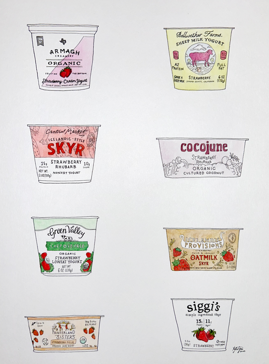 Strawberry Yogurts