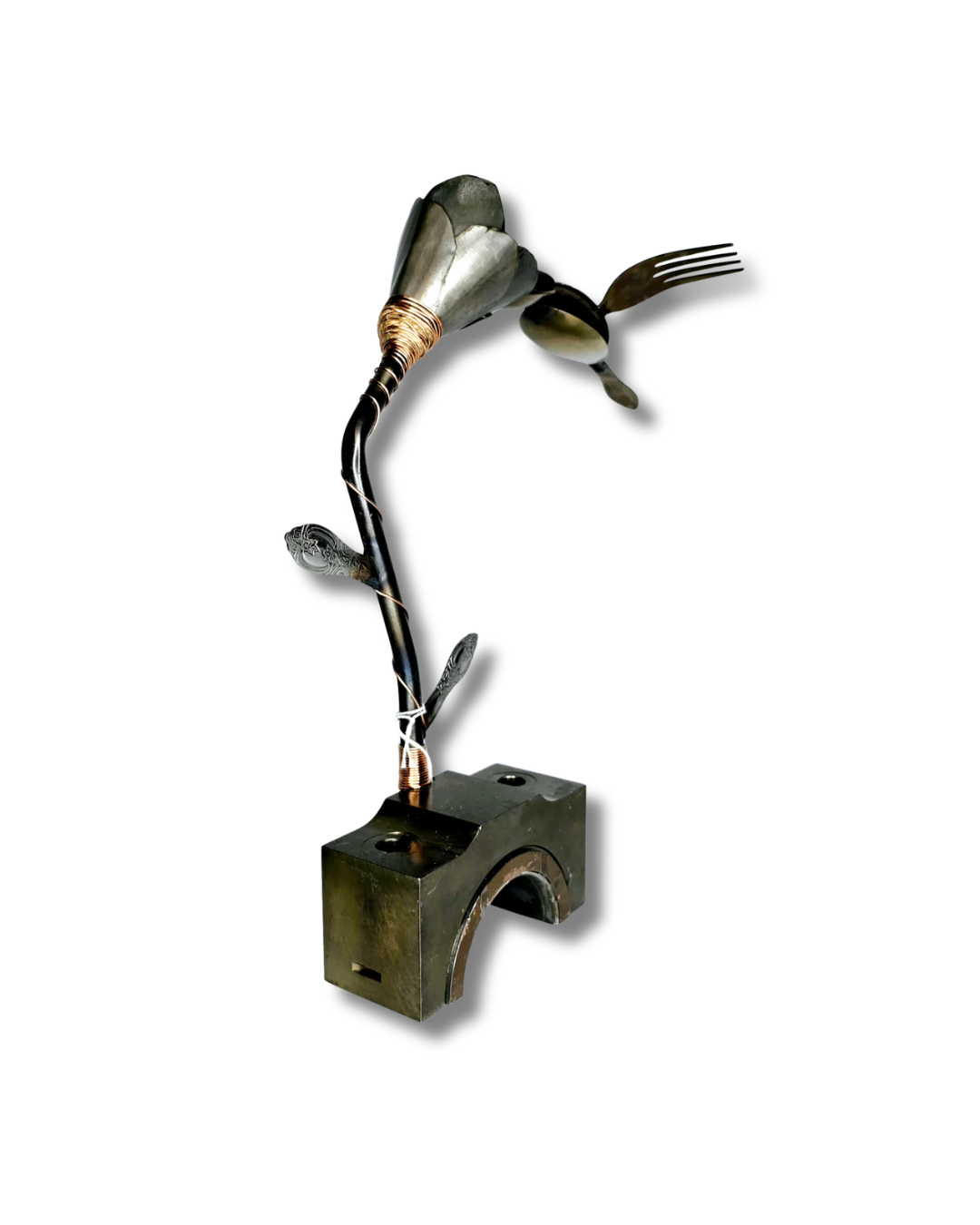 Hummingbird on the Fly